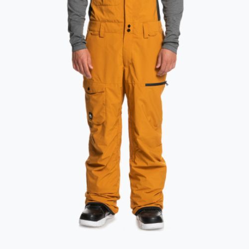 Pantaloni de snowboard pentru bărbați Quiksilver Utility Bib Yellow EQYTP03153