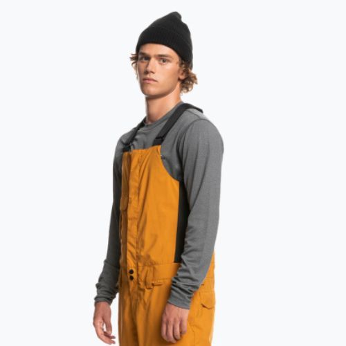 Pantaloni de snowboard pentru bărbați Quiksilver Utility Bib Yellow EQYTP03153