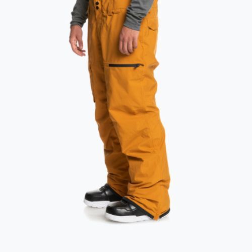 Pantaloni de snowboard pentru bărbați Quiksilver Utility Bib Yellow EQYTP03153