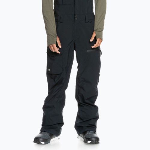 Quiksilver Utility Bib pantaloni de snowboard pentru bărbați negru EQYTP03153