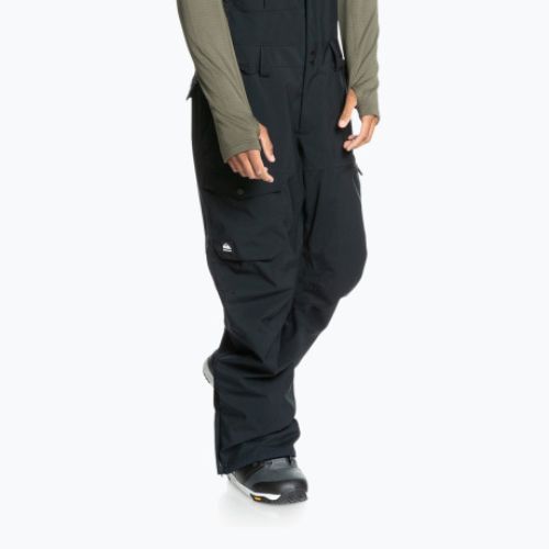 Quiksilver Utility Bib pantaloni de snowboard pentru bărbați negru EQYTP03153