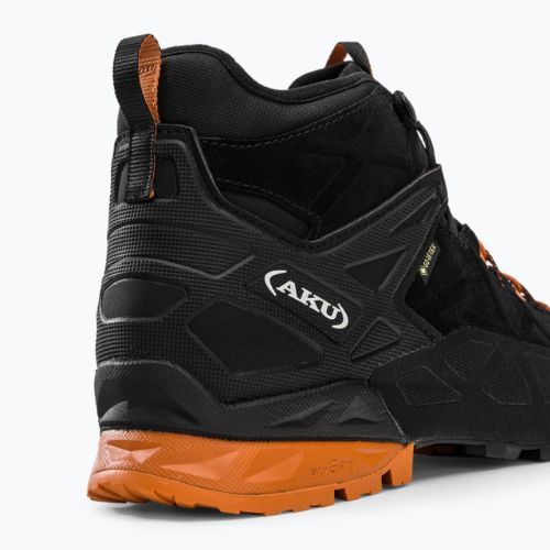 AKU Rock Dfs Mid GTX bărbați cizme de trekking negru-portocaliu 718-108