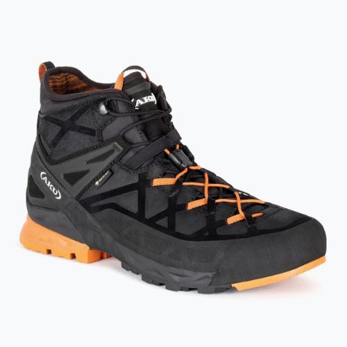 AKU Rock Dfs Mid GTX bărbați cizme de trekking negru-portocaliu 718-108