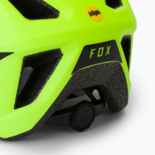 Cască de bicicletă pentru copii Fox Racing Mainframe galbenă 29217_130