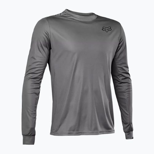 FOX Ranger Font LS tricou de ciclism pentru bărbați gri 30101_300_S