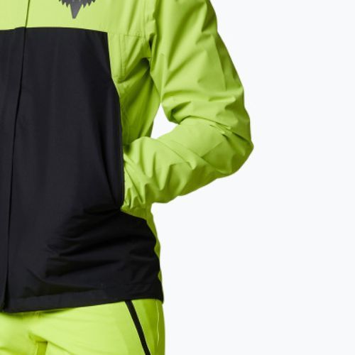 Jachetă de ciclism pentru bărbați FOX Ranger 2.5L Water Lunar galben 30254_130_S
