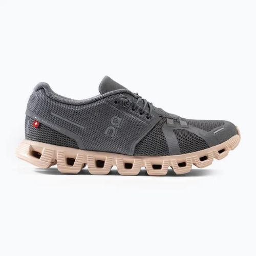 Pantofi de alergare pentru femei ON Cloud 5 gri 5998883