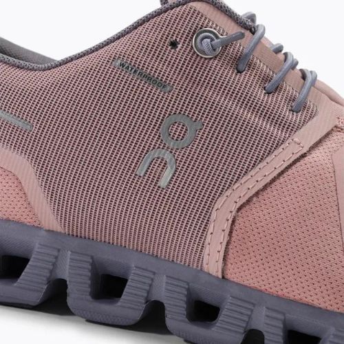 Pantofi de alergare pentru femei ON Cloud 5 Waterproof roz 5998527