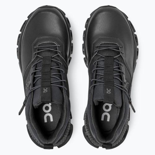 Pantofi de alergare pentru femei ON Cloud Hi Waterproof negru 2899672