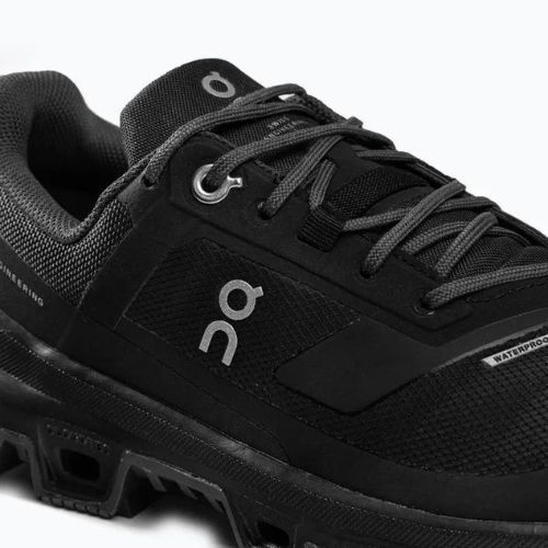 Pantofi de alergare pentru femei ON Cloudventure Waterproof negru 3299249