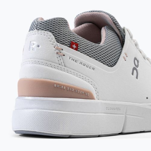 Pantofi de sport pentru femei ON The Roger Advantage White/Rose 4899454