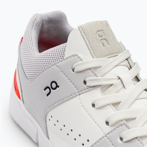 Pantofi de sport pentru bărbați ON The Roger Clubhouse Frost/Flame alb 4898507