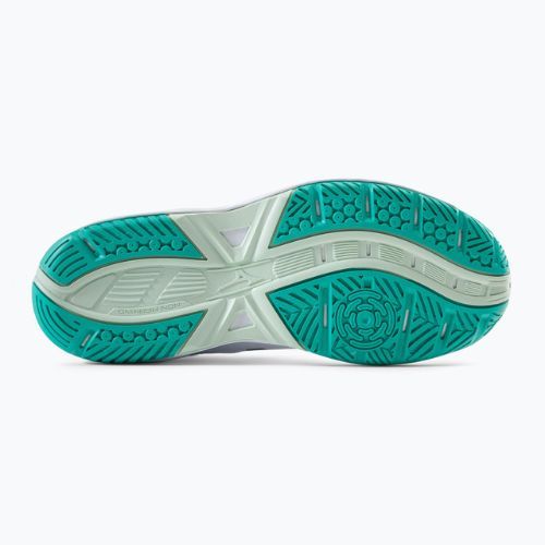 Pantofi de tenis pentru femei Mizuno Break Shot 3 AC alb și verde 61GA212623