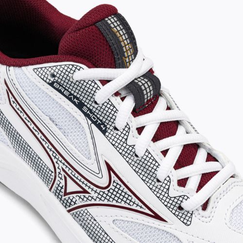 Pantofi de tenis pentru femei Mizuno Break Shot 4 AC alb 61GA232664