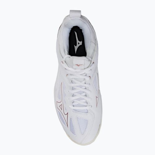 Pantofi de handbal pentru femei Mizuno Ghost Shadow alb