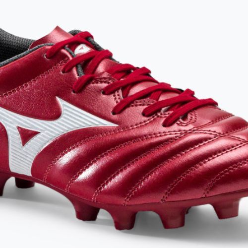 Mizuno Monarcida II Sel MD ghete de fotbal pentru bărbați roșu P1GA222560