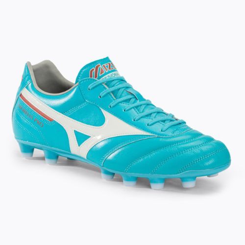 Mizuno Morelia II Pro ghete de fotbal albastru și alb P1GA231325