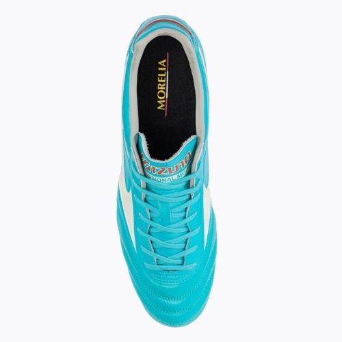 Mizuno Morelia II Pro ghete de fotbal albastru și alb P1GA231325