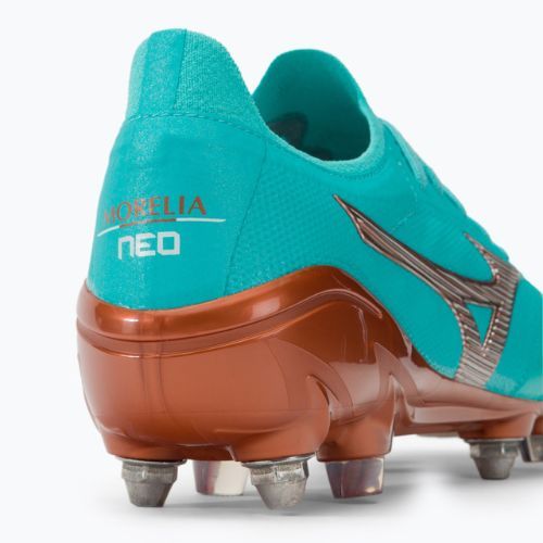 Mizuno Morelia Morelia Neo III Beta JP MD ghete de fotbal albastru P1GC239025