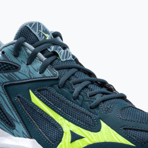 Pantofi de volei pentru bărbați Mizuno Thunder Blade 3 albastru V1GA217038