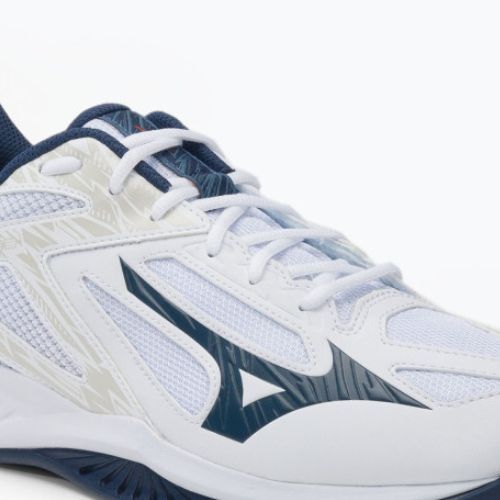 Pantofi de volei pentru bărbați Mizuno Thunder Blade 3 alb V1GA217022