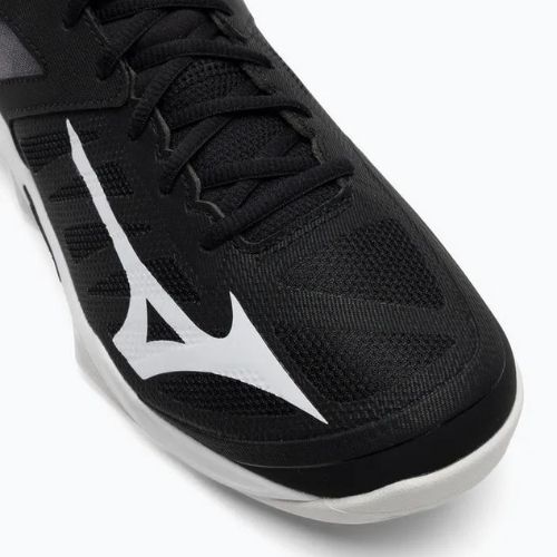 Pantofi de volei pentru bărbați Mizuno Wave Dimension Mid negru V1GA224501