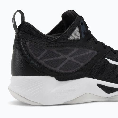 Pantofi de volei pentru bărbați Mizuno Wave Dimension Mid negru V1GA224501