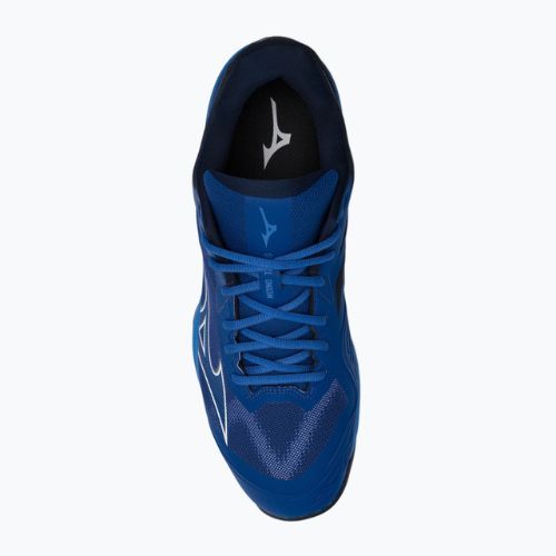 Pantofi de tenis pentru bărbați Mizuno Wave Exceed Light AC albastru marin 61GA221826