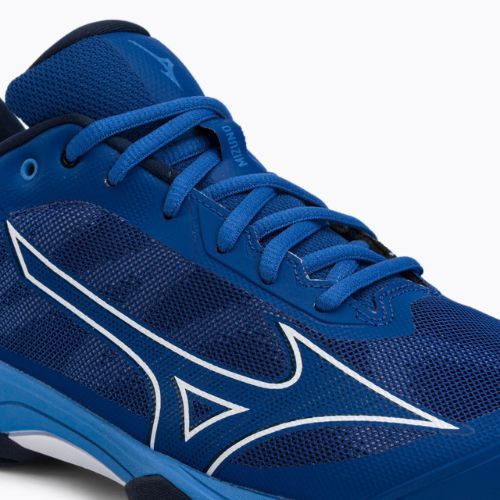 Pantofi de tenis pentru bărbați Mizuno Wave Exceed Light AC albastru marin 61GA221826
