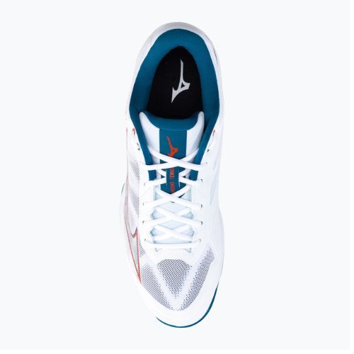 Pantofi de tenis pentru bărbați Mizuno Wave Exceed Light CC alb 61GC222030