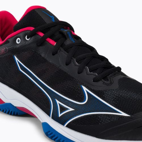 Pantofi de padel Mizuno Wave Exceed Light CC Padel negru pentru bărbați 61GB222210