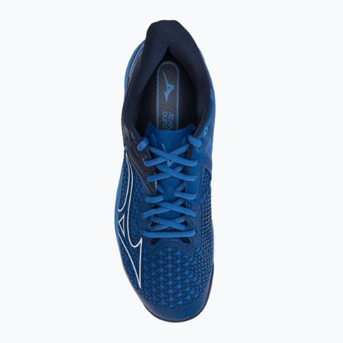 Pantofi de tenis pentru bărbați Mizuno Wave Exceed Tour 5 AC albastru marin 61GA227026