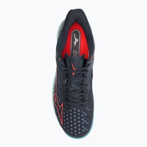 Pantofi de tenis pentru bărbați Mizuno Wave Exceed Tour 5 CC albastru marin 61GC227412