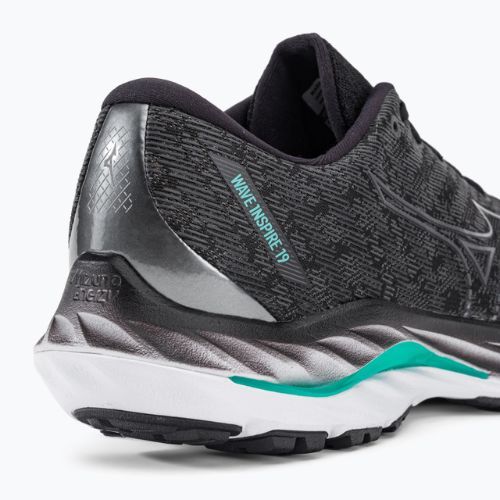 Pantofi de alergare pentru bărbați Mizuno Wave Inspire 19 negru J1GC234402