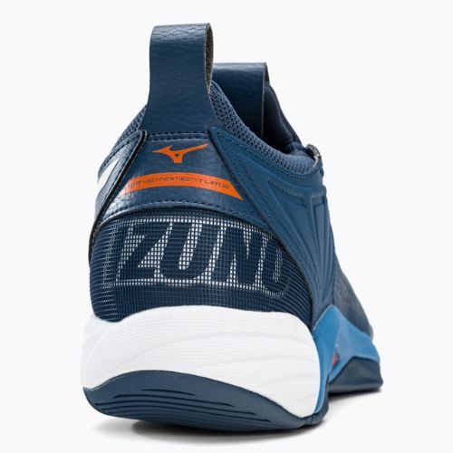 Pantofi de volei pentru bărbați Mizuno Wave Momentum 2 albastru marin V1GA211212