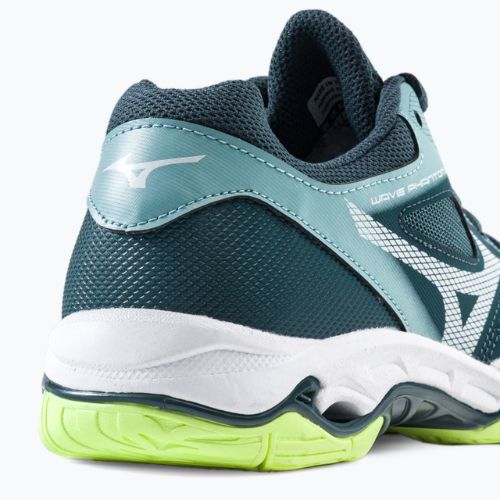 Pantofi de handbal pentru bărbați Mizuno Wave Phantom 2 albastru X1GA20606038