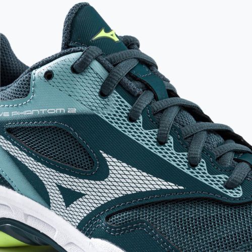 Pantofi de handbal pentru bărbați Mizuno Wave Phantom 2 albastru X1GA20606038
