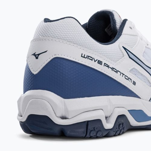 Pantofi de handbal pentru bărbați Mizuno Wave Phantom 3 alb X1GA226022