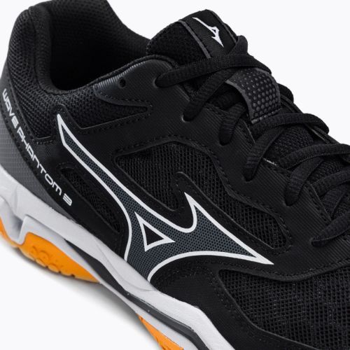 Pantofi de handbal pentru bărbați Mizuno Wave Phantom 3 negru X1GA226044