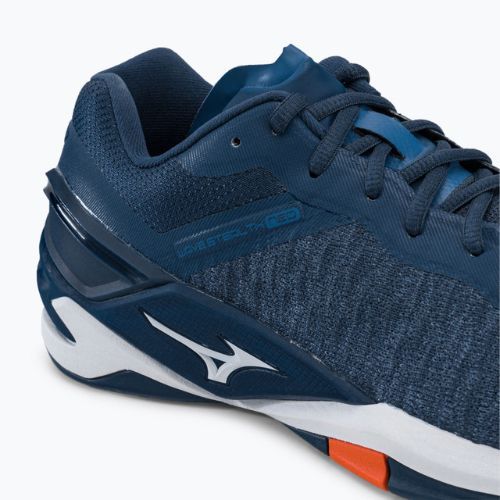 Pantofi de handbal pentru bărbați Mizuno Wave Stealth Neo albastru marin X1GA200021