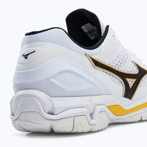 Pantofi de handbal pentru bărbați Mizuno Wave Stealth V alb X1GA180013