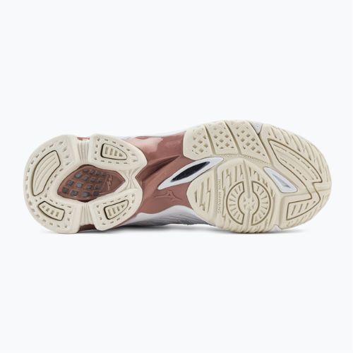 Pantofi de volei pentru femei Mizuno Wave Voltage alb V1GC216036