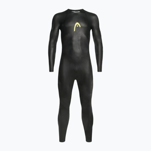 HEAD Ow Free 3.2 BKYW costum de neopren pentru triatlon negru/galben 452443