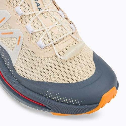 Încălțăminte de trail pentru femei Salomon Pulsar Trail bej-gri L47210600