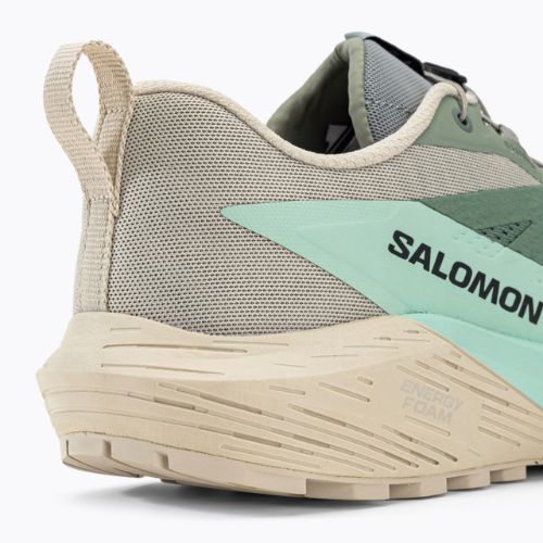 Încălțăminte de alergat pentru bărbați Salomon Sense Ride 5 Lily Pad/Rainy Day/Bleached Aqua L47211700