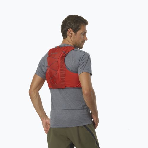 Salomon Active Skin 4 set rucsac de alergare roșu LC1909200