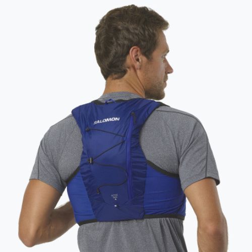 Rucsac de alergat Salomon Active Skin 4 set bleumarin LC2012500
