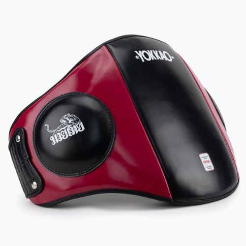 YOKKAO centura de antrenament abdominal de impact negru / roșu BYPL-18