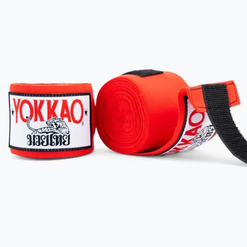 YOKKAO Premium box bandaje roșu HW-2-2