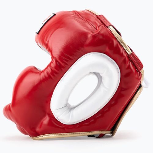 YOKKAO Training Headguard cască de sport de luptă roșu HYGL-1-2